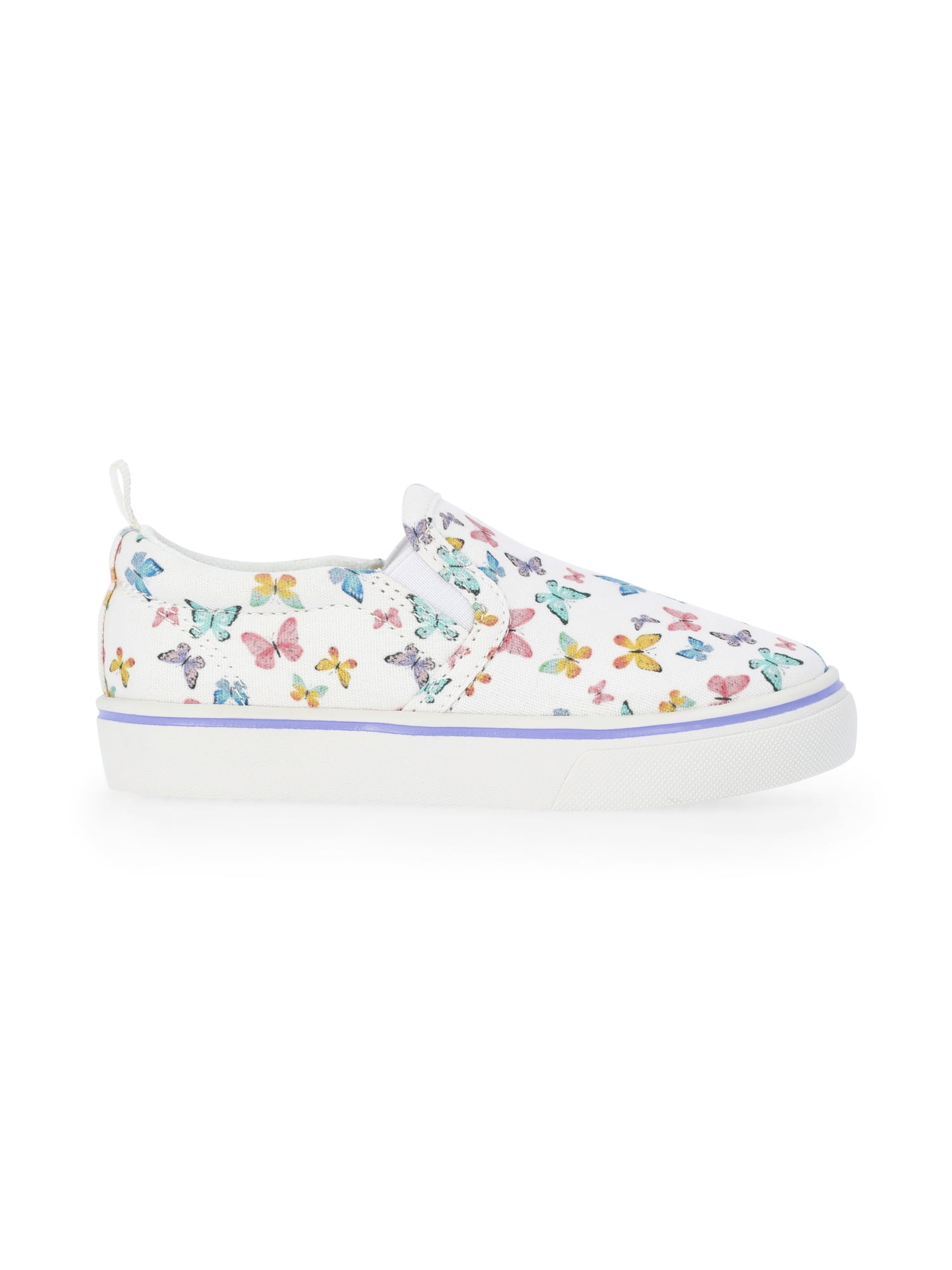Wonder Nation Little and Big Girls Casual Slip On Sneakers