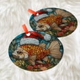 thumbnail image 3 of Trout Fish 15 Ceramic/Acrylic Christmas Ornament, Gentle Mom Thank-You, Turkey Season Detail, Heartfelt Valentine Detail, Heirloom 2025 Display Piece Piece, 3 of 5