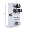 thumbnail image 4 of Mosky Obsessive Compulsive Drive OCD Overdrive Guitar Effect Pedal &True Bypass, 4 of 5