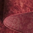 thumbnail image 6 of SAFAVIEH Vintage Overdye Ophelia Solid Area Rug, Red, 9' x 12', 6 of 11