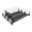 3 sets, variant on Refrigerator Drink Beverage Pusher Rack with Spring Loaded Rails and Clear Dividers for Shelf Display