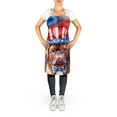 thumbnail image 2 of Dogue de Bordeaux Patriotic American Apron 27 in x 30 in, 2 of 5