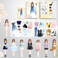 thumbnail image 4 of Conjunto de vestir magnético, ropa para personas con imán, cultiva la estética para niñas y niños, 4 of 9