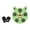 Green, variant on Siruishop Kids Music Boxing Machine Wall Target Boxing for Home Workout Sports Blue