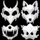 thumbnail image 2 of Máscaras de calavera de hueso de Halloween, máscara de Terror, Cosplay, baile de graduación, fiesta de carnaval, accesorios, máscara de animales de Ropeplay para adultos y niños, 2 of 4