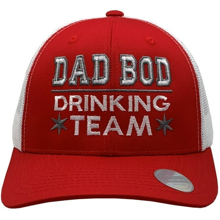 Peerless Embroidery - Dad Bod Drinking Team Trucker Mesh Snapback