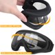 thumbnail image 5 of Gafas de moto OXG Fit para casco, antirayos UV y resistentes al viento (2 pares), 5 of 8