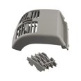 thumbnail image 4 of Car Rear Back Center Console A/C Air Grille For Gray, 4 of 5