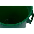 thumbnail image 3 of Carlisle 34103209 Bronco Round Waste Container Only, 32 Gallon, Green, 3 of 7