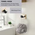 thumbnail image 6 of 5 - Piece Stainless Steel Bathroom Towel Rack Set Wall Mount, 6 of 10