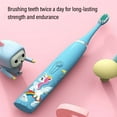 thumbnail image 5 of Cartoon Design Children's Toothbrush Replacement Heads, Gentle Massage For Teeth And Gums, Ergonomic Handle, 6 Brush Heads Included, BPA-Free, 5 of 5