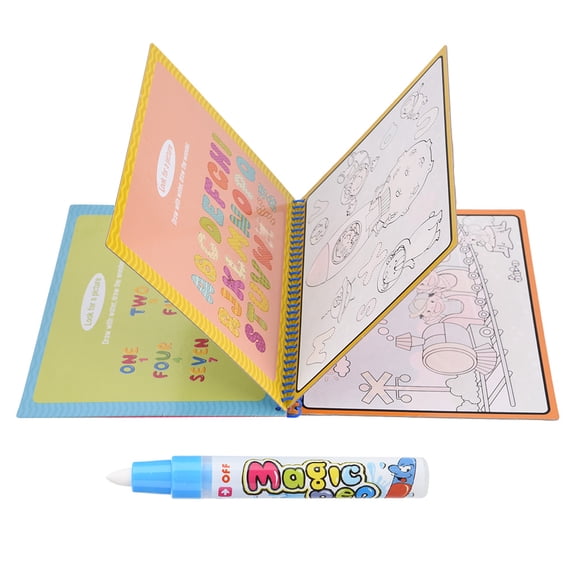 Libro Para Colorear De Agua, Diseño De Hojas Sueltas Libro Para Colorear Para Niños Durante 3 Años Anteriores Para La Educación Temprana Para El Juguete Preescolar
