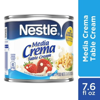 Nestle Media Crema Neutral Flavor Table Cream, 7.6 fl oz