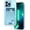 Glitter Clear Blue, variant on Petocase for iPhone 13 Pro Wallet Case,Card Holder Slot Ultra Bling Slim Thin Clear Flexible TPU Gel Rubber Soft Skin Silicone Protective Phone Cover,Glitter Clear