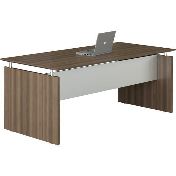 Mayline Medina Series 72" Computer Desk in Sea Salt