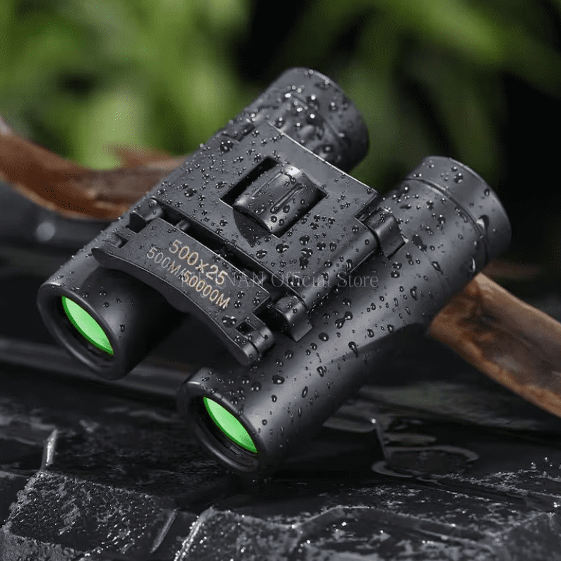 500X25 Zoom Telescope Professional HD Powerful Binoculars Folding Night VisionLong Range Portable Monocular or Camping