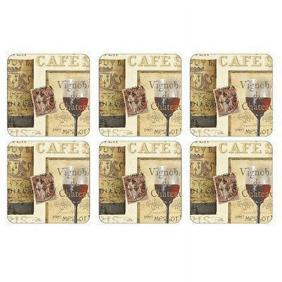 The French Cellar Coaster (Set of 6)