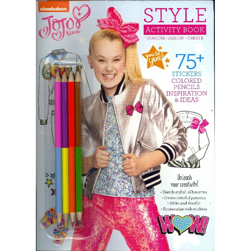 Jojo Siwa Style Activity Book - Walmart.com - Walmart.com