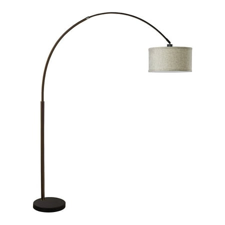 Extra Large Arching Floor Lamp with marble base
