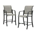 thumbnail image 5 of Patio Festival Metal 3-Piece Outdoor Dining Set in Black/Gray, 5 of 7