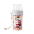 thumbnail image 1 of Récipient à Céréales et Lait, Tasse à Céréales Portable Double Couche Bol à Céréales de Randonnée Tasse à Collation de Lait Séparée, Conservation des Aliments de Camping et RV, 1 of 10