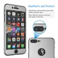 thumbnail image 3 of Njjex Cases For 5.5" iPhone 8 Plus / iPhone 7 Plus, Njjex Full Body Hard Case 360 Degree Protective Case For iPhone 8 Plus 5.5" with Tempered Glass Screen Protector For iPhone 7 Plus -Sliver, 3 of 3