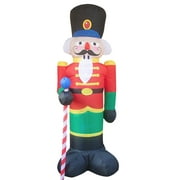 8 Ft Nutcracker Christmas Inflatable Holiday Home Decorations Yard LED Lights Outdoors Ornaments Xmas New Year Party Shop Yard Garden Decoration