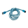 thumbnail image 2 of Nippon Labs ESATA3-SATA3-6-BU 6ft SATA External Shielded 6 ft Cable - eSATA to SATA (Type I to Type L) - Blue, SATA-III (6.0Gbit/s) 6 feet, 2 of 3