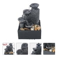 thumbnail image 2 of 1Pc Artificial Water Fountain Battery Powered Fountain Decor Without Battery, 2 of 9