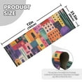 thumbnail image 5 of Yayeee Runner Rug for Bedroom 2'x6' Machine Washable Hallway Non Slip Mat, Art Buildings, 5 of 8
