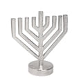 thumbnail image 1 of Giftmark M-663 Ménorah en Aluminium Martelé avec Base Ronde, 1 of 1