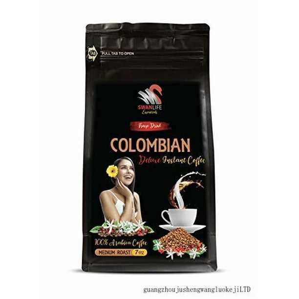 Colombian Instant Coffee FREEZE DRIED COLOMBIAN DELUXE INSTANT COFFEE