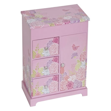 Mele & Co. Pearl Girls Musical Ballerina Jewelry Box