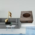 thumbnail image 2 of Soporte Para Pañuelos De Papel Con Escultura De Resina Armoniosa, Adorno Creativo De Mesa Y Bandeja De Madera Para Guardar Servilletas, Ideal Para Escritorio, Chimenea, Baño Y Decoración Del, 2 of 8