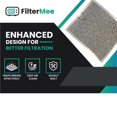 thumbnail image 3 of FilterMee Brand Microwave Grease Filter Compatible with Panasonic Microwave Model # F400B5H00AP 1036077 1914086 Size 7 3/4 in x 9 inch x 3/32 in - 2 Pack, 3 of 5