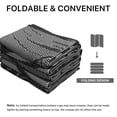 thumbnail image 6 of DEORAB 9'x12' Outdoor Rugs Patio Waterproof Outside Mat Reversible Plastic Camping Carpet,Black & Grey, 6 of 9