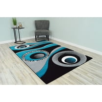PlanetRugs Planet Rugs Premium 3D Thick Abstract Indoor Area Rug 1504
