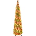 thumbnail image 1 of Fall Tree Home Decor Pop Up Tree with Lights & Timer & Modes Collapsible Tinsel Pencil Tree for Autumn Harvest Porch Thanksgiving Party Decorations Maple Leaves, 1 of 6