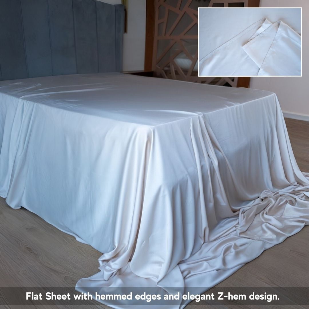 Home Prides Queen Bamboo Sheets Set - 100% Bamboo Viscose, Silky Soft Cooling & Breathable Bamboo Bed Sheets, 4-Piece, 15” deep Pocket, Oeko-Tex Certified, Light Caramel