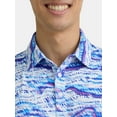 thumbnail image 5 of Birdie Bound Men's & Big Men's Novelty Print Golf Polo, Sizes S-5XL, 5 of 5