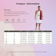 thumbnail image 7 of iixpin Mens Ancient Greek Toga Costume Roman Toga Caesar Dress Up Halloween Cosplay Outfits Black 3XL, 7 of 7
