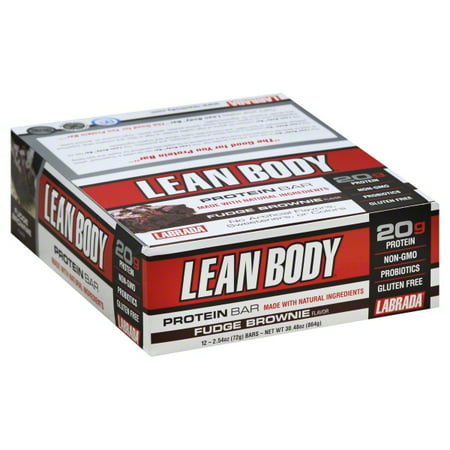 Labrada Nutrition Lean Body  Protein Bars, 12 ea (Best Exercise For Long Lean Body)