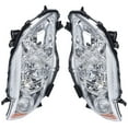 thumbnail image 6 of Headlights Headlamps Replacement Heavy Duty Polycarbonate Left Right Headlights Fit for Chrome 2009-2010 Toyota Corolla, 6 of 6