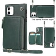 thumbnail image 2 of Funda tipo cartera para iPhone 11 con tarjetero y correa para el hombro para mujer, 2 of 5