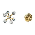 thumbnail image 1 of Esfera de hilo moderna con nudo, figura decorativa para mesa, escritorio, oficina, estantería, sala de estar, entrada, tocador, hogar y amigos., 1 of 8