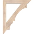 thumbnail image 3 of Ekena Millwork 3 1/2"W x 30"D x 36"H Balboa Traditional Smooth Bracket, Douglas Fir, 3 of 4