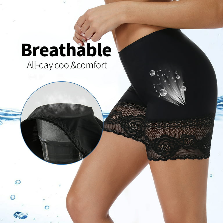 SHAPERIN Slip Shorts for Under Dresses Smooth Breathable Panty