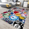 thumbnail image 3 of Dreammotif Basketball Teams Rug, Area Rugs For Living Room, Colorful Modern Rug, Game Room Decor, Bedroom Decor For Teens, Large Bedroom Rug, 3 of 8