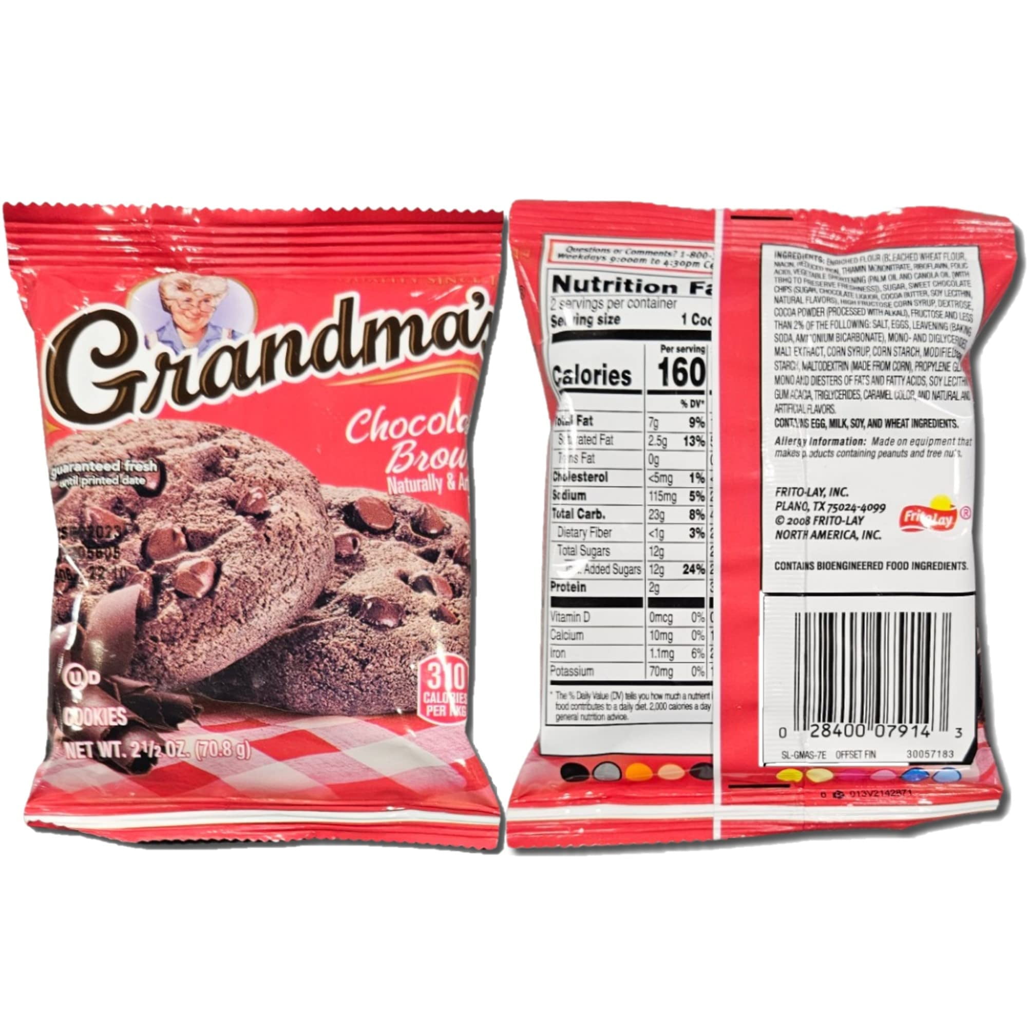 Grandma Chocolate & Vanilla Snack Variety Pack - Pack of 24 Chocolate Chip, Brownie Chip and Mini Chocolate & Vanilla Sandwich Creams