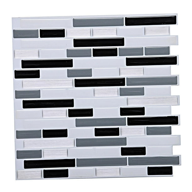 3D autoadhesivo de pared Backsplash impermeable E Zulema fondo pegatinas